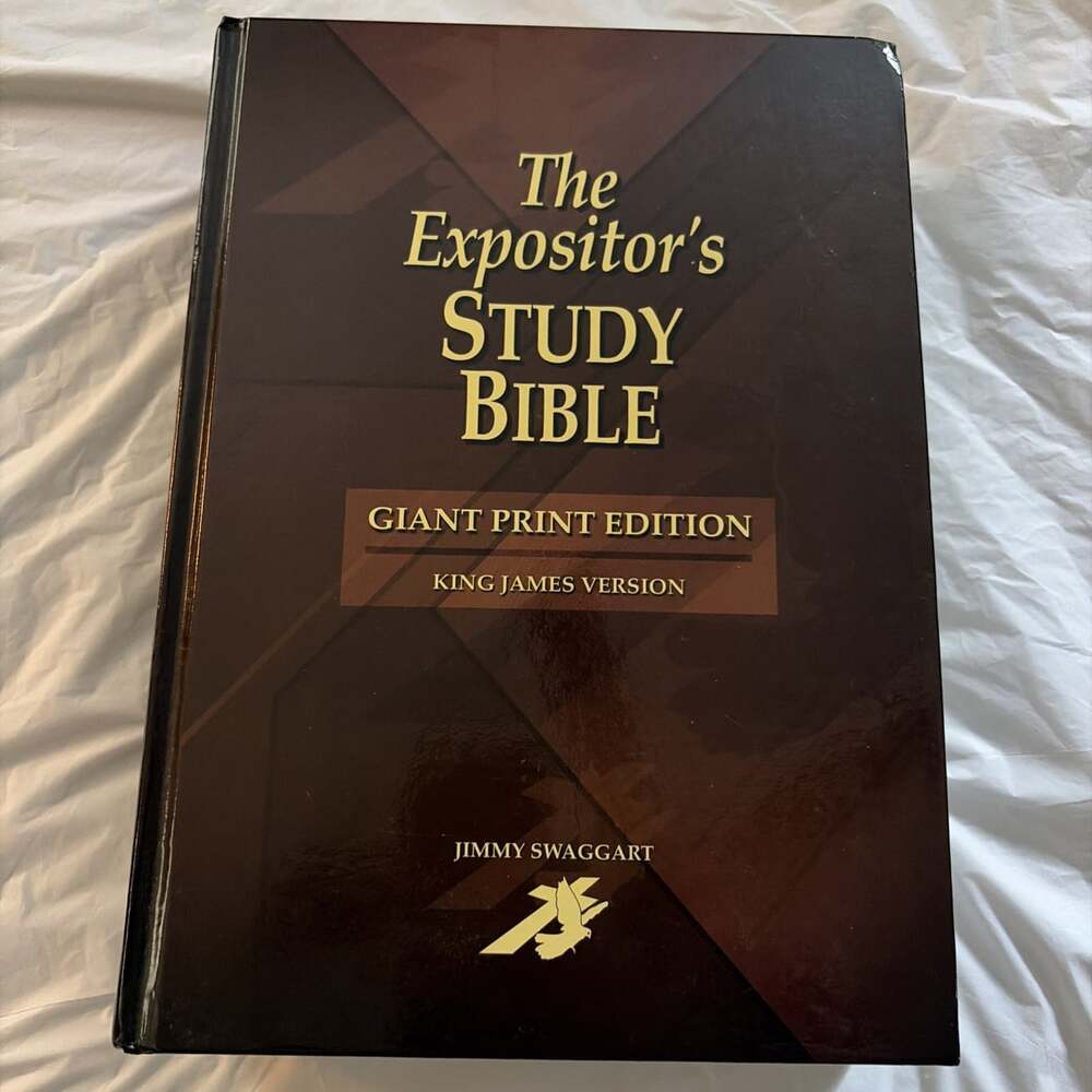 Expositor's Study Bible : Giant Print Edition by Jimmy Swaggart (Book, Other)